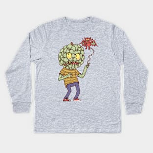 Sugar-apple Man Kids Long Sleeve T-Shirt